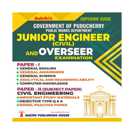 Government of Puducherry Public Works Department Junior Engineer Civil and Overseer Examination