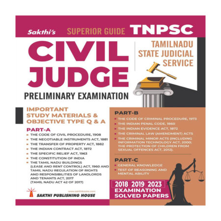 Tnpsc Civil Judge Preliminary Examination