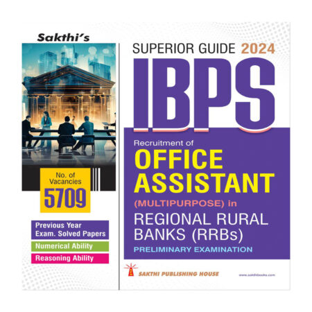 IBPS Office Assistant Multipurpose in Regional Rural Banks (RRBs) Preliminary Examination Books 2024