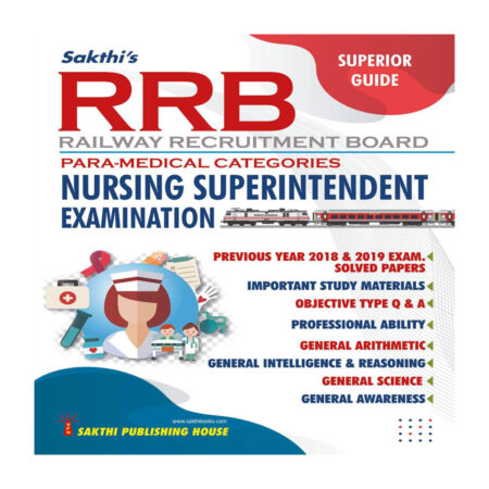 RRB Para-Medical Categories Nursing Superintendent Exam Book