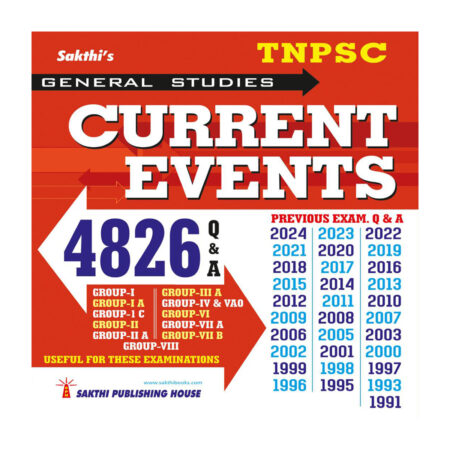 Tnpsc Current Events Previous Examination 4826 Questions and Answers