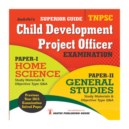 Tnpsc Child Development Project Officer Examination Study Materials & Objective Type Q & A