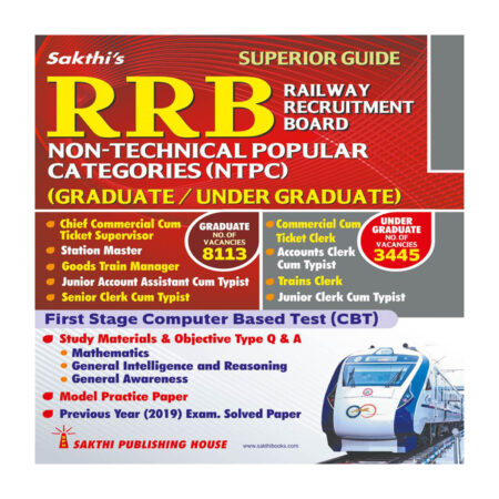 Rrb Non Technical Popular Categories (NTPC) (Graduate / Under Graduate) Exam Book