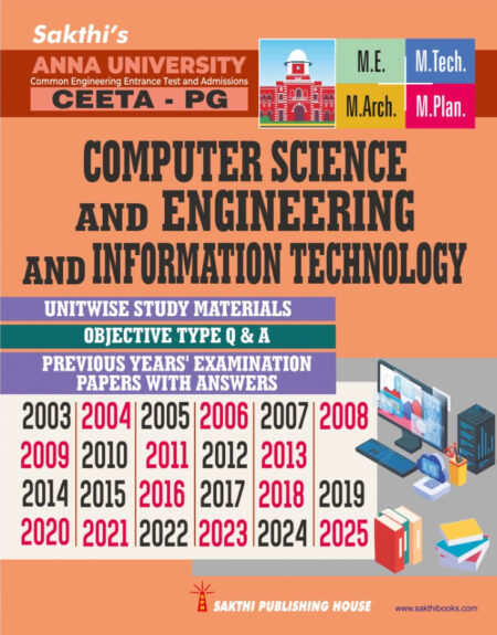 CEETA-PG Computer Science and Engineering & Information Technology Previous Years Examination Solved Papers
