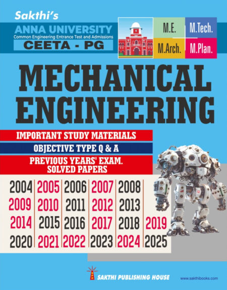 CEETA-PG Mechanical Engineering Previous Years Exam Solved Papers