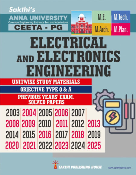 CEETA-PG Electrical & Electronics Engineering Study Materials & Previous Years Solved Papers