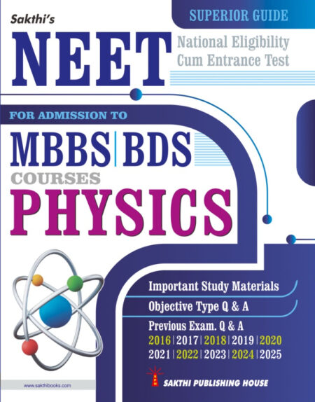 Neet MBBS/BDS Physics Important Study Materials, Objective Type Q & A, Previous Exam Q & A English
