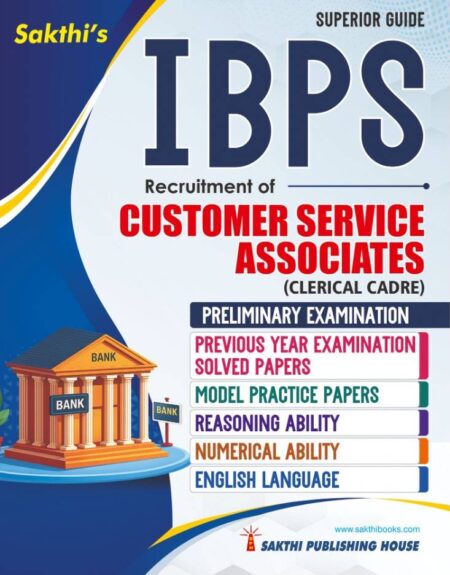 IBPS Customer Service Associates (Clerical Cadre) Preliminary Exam Book